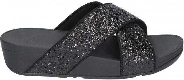 Fitflop X02 Black Glitter Muilen