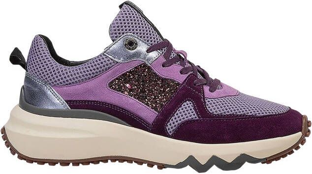 Floris van bommel 10111 Curvi 01.03 Purple Sneakers