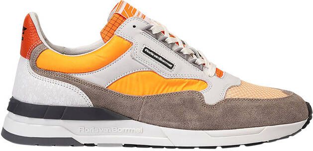 Floris van bommel 10119 De Runner 01.46 Orange G+ Wijdte Lage sneakers