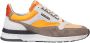 Floris van bommel 10119 De Runner 01.46 Orange G+ Wijdte Lage sneakers - Thumbnail 4