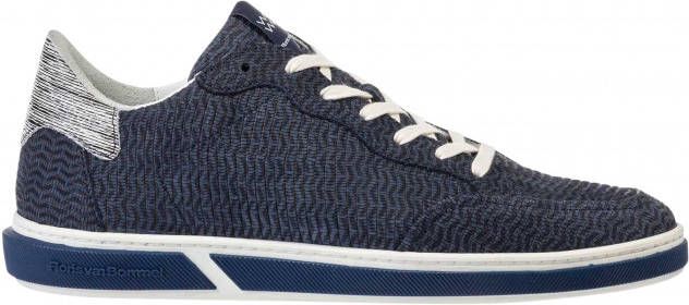 Floris van bommel 13350 Dark Blue G+ Wijdte Veterschoenen