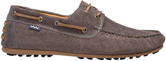 Floris van bommel 30313 Stevi 03.01 Grey H-Wijdte Veterschoenen