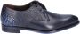 Floris van bommel 30361 De Stapper Dark Blue G+ Wijdte Veterschoenen - Thumbnail 2