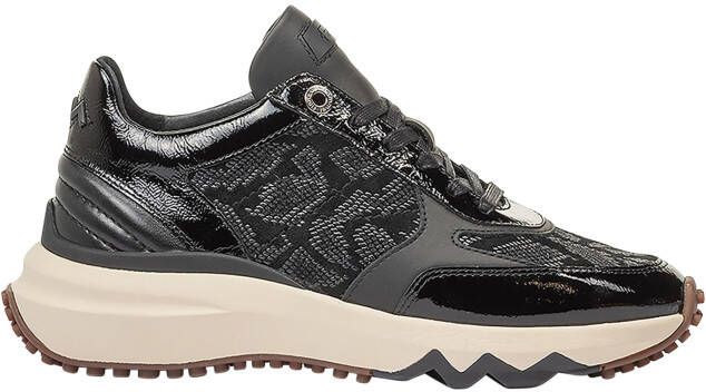 Floris van bommel Curvi 04.02 Black G-Wijdte Sneakers