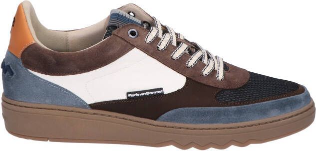 Floris van bommel De Kupster 05.09 Taupe G+ Wijdte Lage sneakers