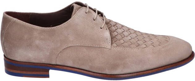 Floris van bommel De Stapper 50.02 Light Brown G+ Wijdte Veterschoenen