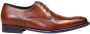 Floris van bommel De Strapper 37.00 Dark Cognac G+ Wijdte Veterschoenen - Thumbnail 2