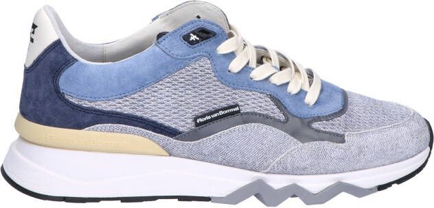 Floris van bommel De Zager 42-02 Light Grey Blue G+Wijdte Sneakers