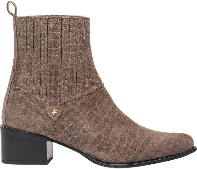 Floris van bommel Evi 34-01 Taupe G-Wijdte Boots