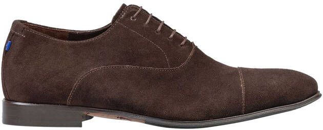 Floris van bommel Gilli 01.03 Dark Brown G+ Wijdte Veterschoenen