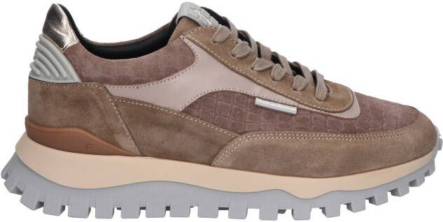 Floris van bommel Grommi 01.01 Taupe G-Wijdte Sneakers