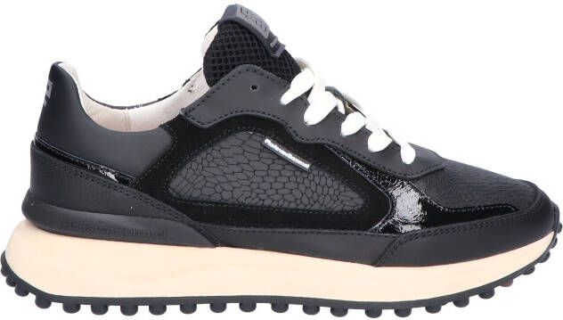 Floris van bommel Noppi 10-02 Black G-Wijdte Sneakers