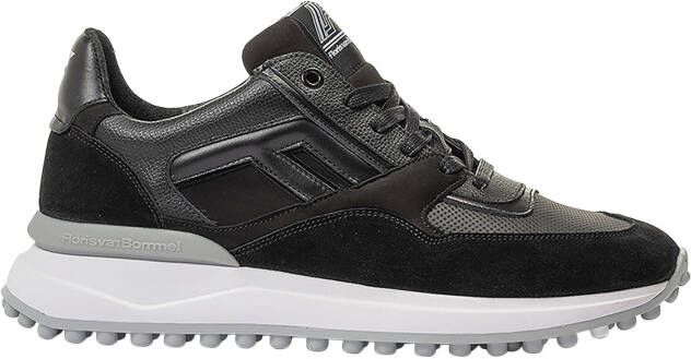 Floris van bommel Noppi 29.15 Black G+ Wijdte Sneakers