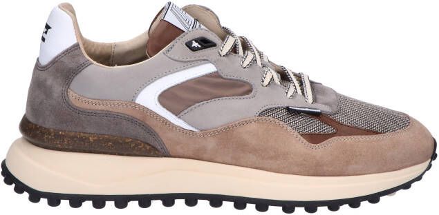 Floris van bommel SFM-10159 18.31 Light Brown G+ Wijdte Sneakers