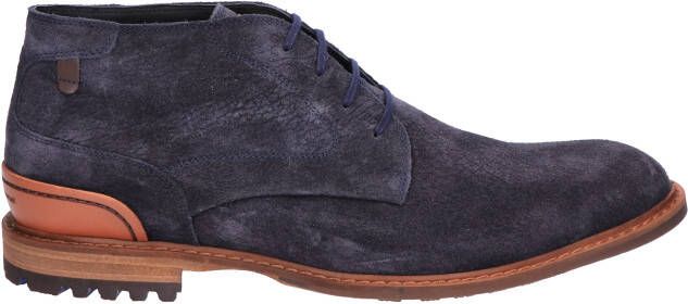 Floris van bommel SFM-50141 11.26 Dark Blue H Wijdte Veter boots