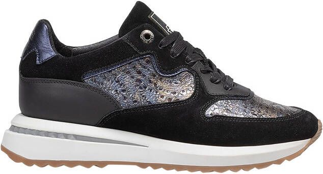 Floris van bommel 10093 Sumi 04.12 Black G-Wijdte Lage sneakers