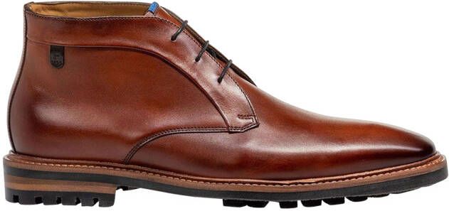 Floris van bommel Toppi 01.00 Dark Cognac H-Wijdte Boots