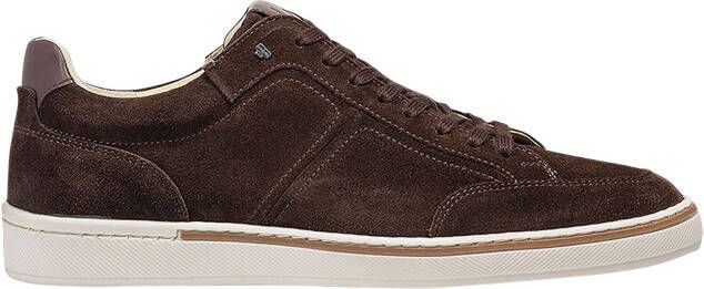 Van bommel 10019 Bora 02.04 Dark Brown H-Wijdte Lage sneakers