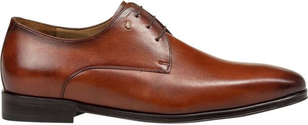 Van bommel 30149 Matra 01.00 Dark Cognac I-Wijdte Veterschoenen