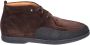 Van Bommel 20205 sportieve veterschoenen heren bruin 01 darkbrown suede 44(10 ) - Thumbnail 4