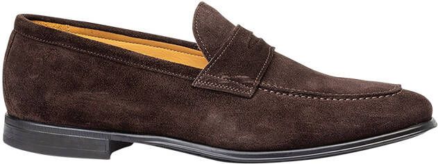 Van bommel Bodega 40038 21-01 Dark Brown G+ Wijdte Instapschoenen