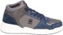 G-Star Trendy Hoge Sneaker van Leer met Opvallende Logo's Blue Heren - Thumbnail 5