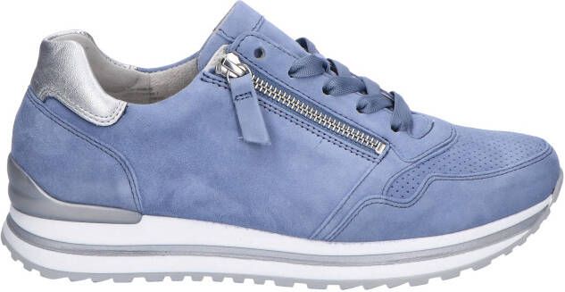 Gabor 66.528.86 Azure Silver H-Wijdte Veterschoenen