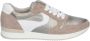 Gabor Beige Leren & Textiel Sneakers Beige Dames - Thumbnail 4