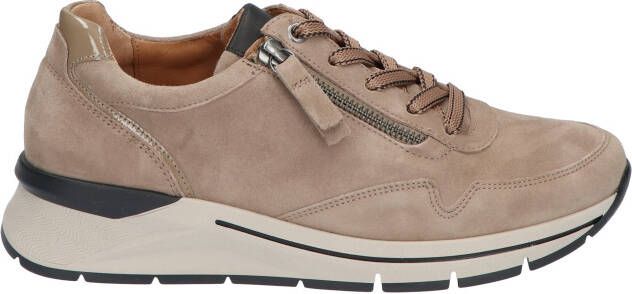 Gabor 96.587.44 Beige H-Wijdte Veterschoenen