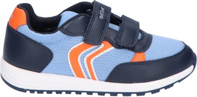 Geox Alben Blue Orange Lage sneakers