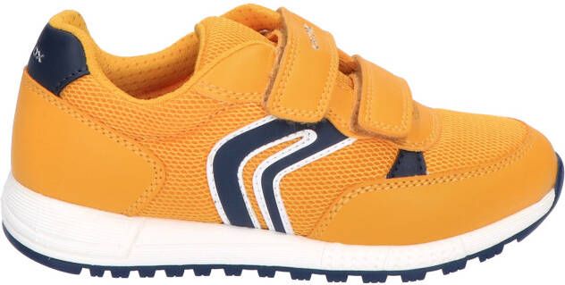 Geox Alben Ochre Yellow Navy Klittenbandschoenen