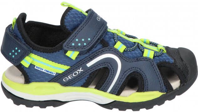 Geox Borealis Boy Blue Lime Sandalen