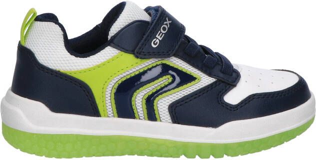 Geox Buzzerlight Boy Navy Lime Klittenbandschoenen