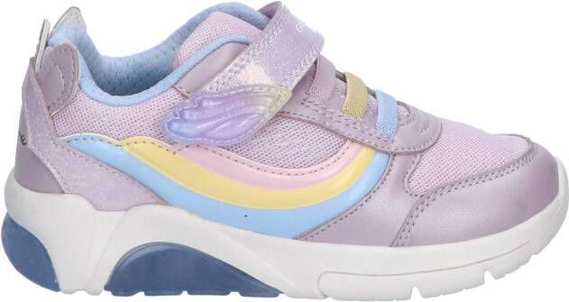 Geox Fadinlight Rainbow Wing Lilac Multi Color Klittenbandschoenen