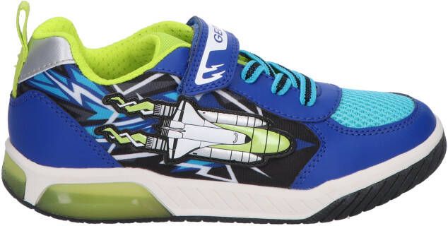 Geox Inek Boy Royal Lime Veterschoenen