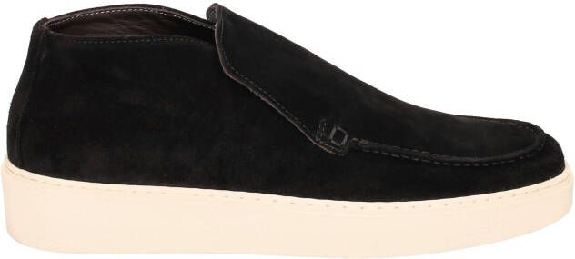 Giorgio 1958 Suede High Loafers 13775 Black Instapschoenen