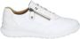 Hartjes Sneakers Dames Lage sneakers Damesschoenen Suède 1621602 Wit - Thumbnail 4