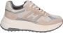 HOGAN Sneakers Dames Combi Mesh Sneaker Maat: 37 Materiaal: Suède Kleur: Beige - Thumbnail 2