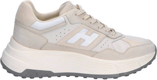 Hogan Hi-Fi Beige Sneakers