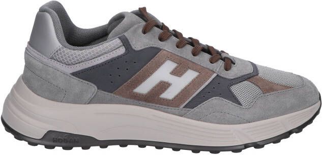 Hogan Hi-Fi Grey Lage sneakers