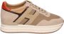 Hogan Verhoog je sneaker game met Midi H222 dames sneakers Beige Dames - Thumbnail 2