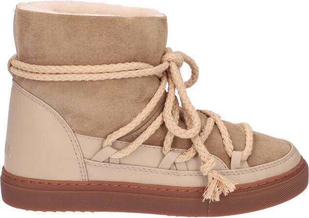 Inuikii Classic Sneaker Women Light Beige Veter boots