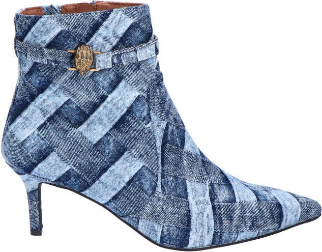 Kurt Geiger Kensington Flexi Ankle Boot Denim Enkellaarzen