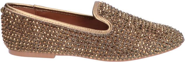 Kurt Geiger Kensington Loafer Gold Instapschoenen