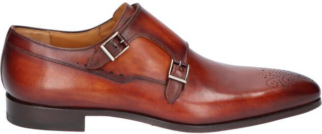 Magnanni 18724 Cognac Leather G-Wijdte Gespschoenen