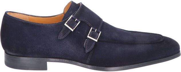 Magnanni Kenau II 23695 Navy Suede Gespschoenen