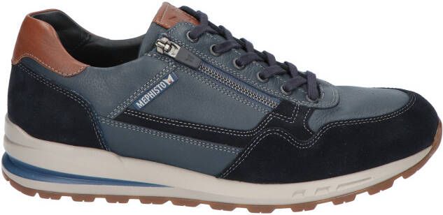 Mephisto Bradley Velsport Blue G-Wijdte Veterschoenen