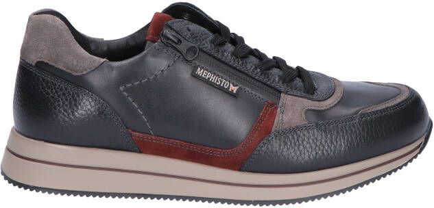 Mephisto Gilford Black Veterschoenen