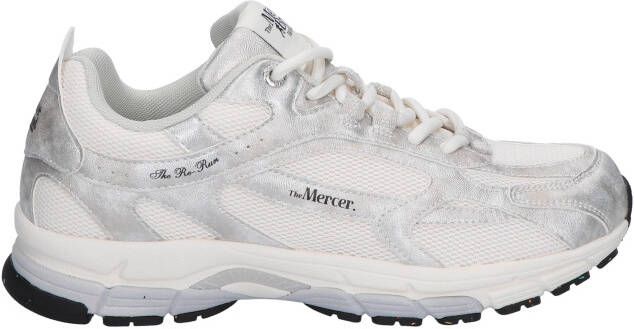 Mercer amsterdam Re-Run Metallic Women 996 Silver Sneakers