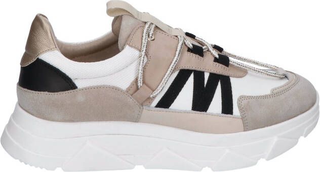 Miss behave Melora Beige Combi Sneakers